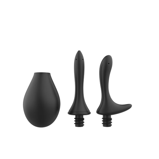 Nexus anal douche set in white, for personal hygiene and maintaining bottom health.