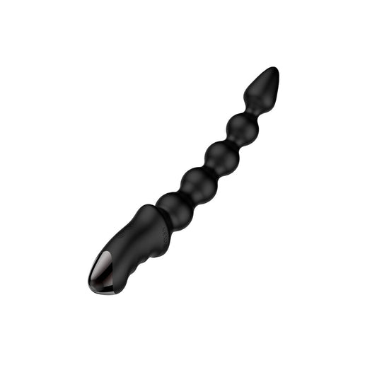 Nexus bendz vibrating anal probe, a purple silicone butt plug with textured finish.