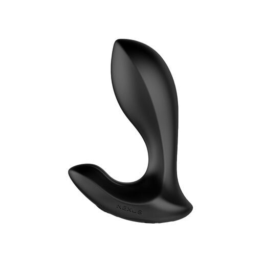 Small, vibrating Nexus Duo butt plug remote control set in a smooth, skin-safe silicone.