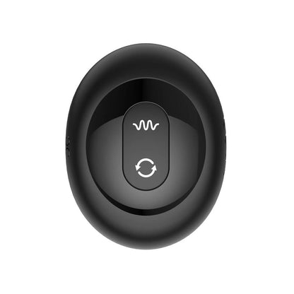 Nexus vibrating butt plug with a rotating head and remote control for internal stimulation