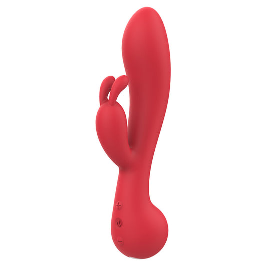 Dream Toys Amour Rabbit Vibe Camille: A soft, pink bunny vibrator for delightful pleasure.