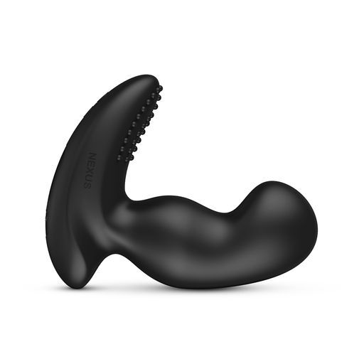 nexus ride extreme prostate massager, a smooth, grey pleasure device designed for internal stimulation.