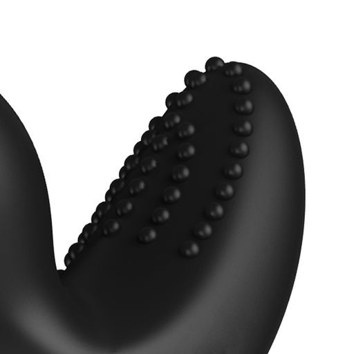 Nexus Ride Extreme prostate massager, sleek black design with textured handle for comfortable use.