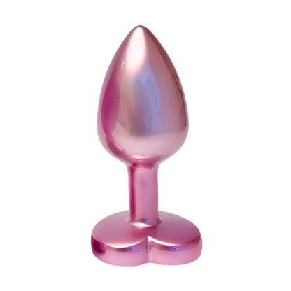 Dream Toys gleaming love pearl pink butt plug, small size, smooth finish.