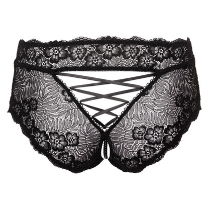 cottelli curves panties featuring a delicate pearl chain detail, designed for women
