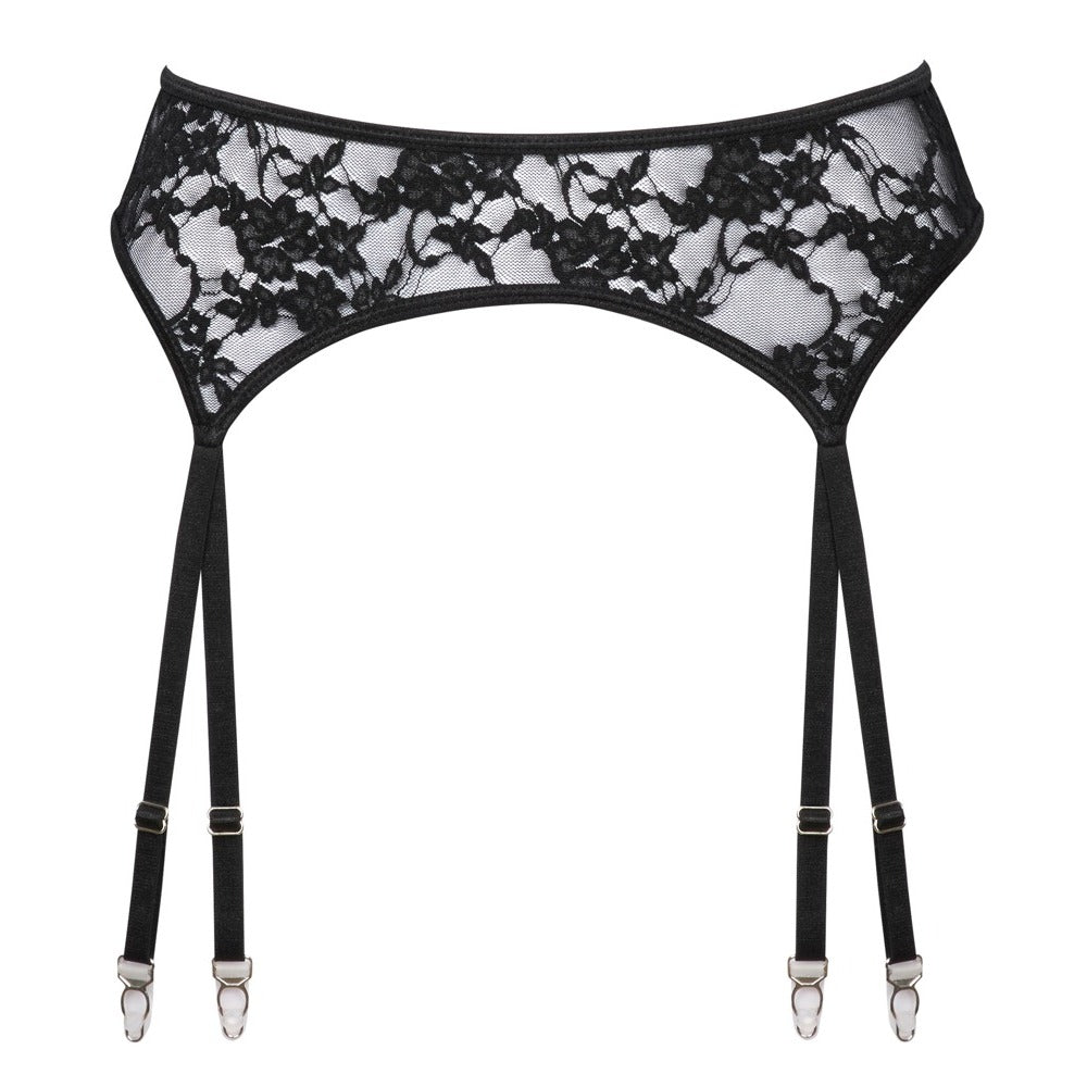 Corsetti Lingerie lace suspender belt, designed to hold up stockings with style.
