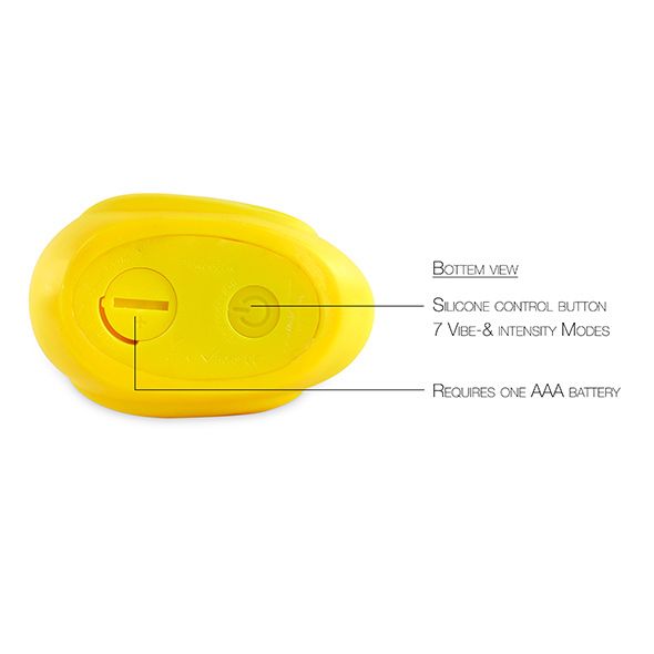 Yellow duckie massager toy from Big Teaze, for a bit of grown-up fun in the tub.
