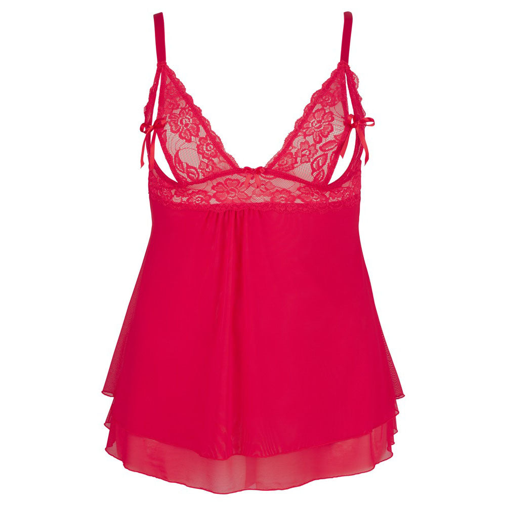 Corsetti Lingerie plus size babydoll in a delicate fabric, part of our plus size lingerie collection.