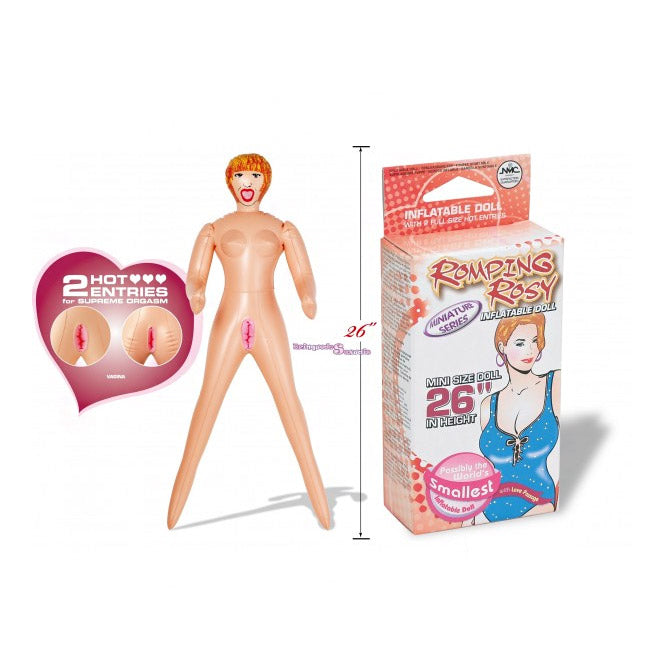 romping rosy love doll from nmc ltd: a life-size female doll with rosy cheeks