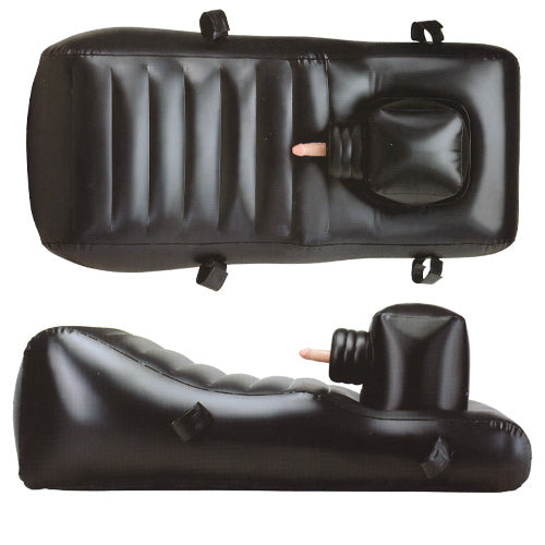 louisiana lounger inflatable sex machine, a large accessory by nmc ltd, shown inflated