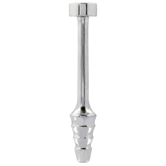 steel power tools stainless steel cock pin for male chastity and genital bondage