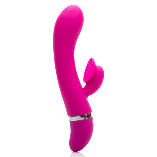 The california exotic foreplay frenzy g-spot vibrator, a purple silicone pleasure toy for intense orgasms.