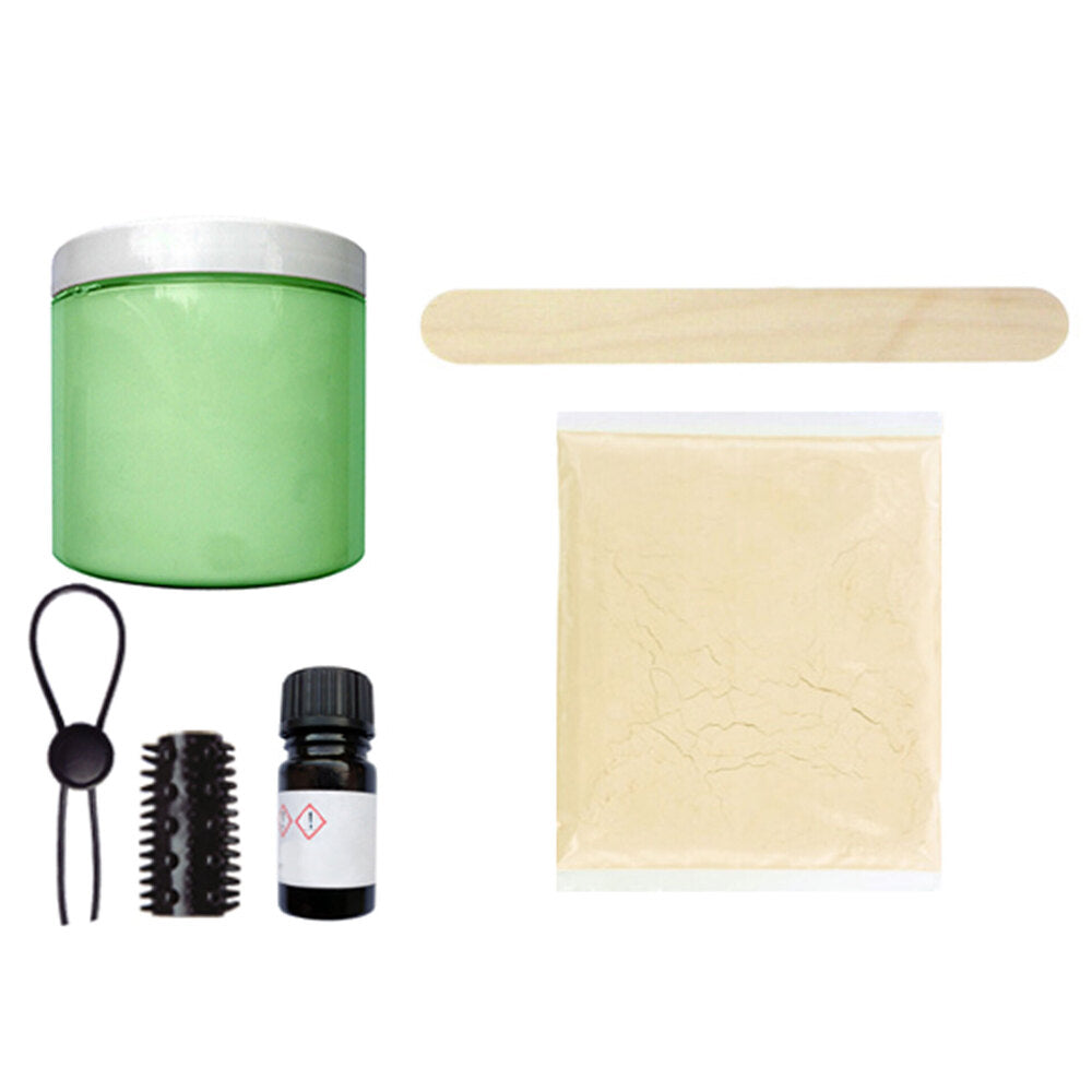 Glow-in-the-dark dildo casting kit by Cloneboy, ready for creating a personal mould.