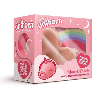 Creative Conceptions pulsating unicorn vibe in pink, a clitoral stimulator for thrilling pleasure.