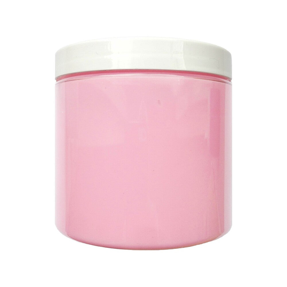 A pink silicone refill for the cloneboy mould-your-own kit, ready for use.