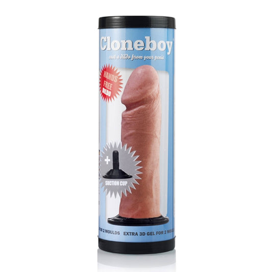 Cloneboy cast your own personal dildo kit with suction cup, mould-making fun.