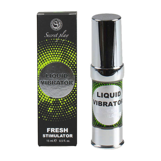 Bottle of clear Various Drug Stores liquid vibrator gel for enhanced pleasure.