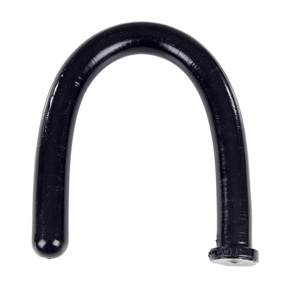Analconda king cobra dildo, serpentine design, for adult use, textured shaft, black colour.