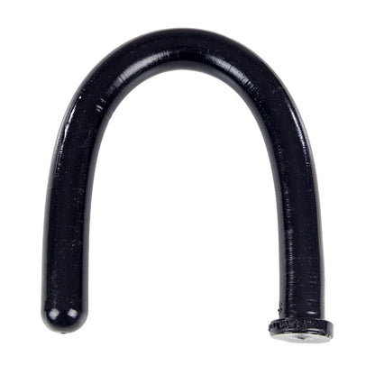 Analconda king cobra dildo, serpentine design, for adult use, textured shaft, black colour.