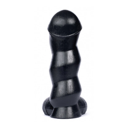 Silver hunglock yale dildo from various toy brands, a textured and realistic pleasure toy.