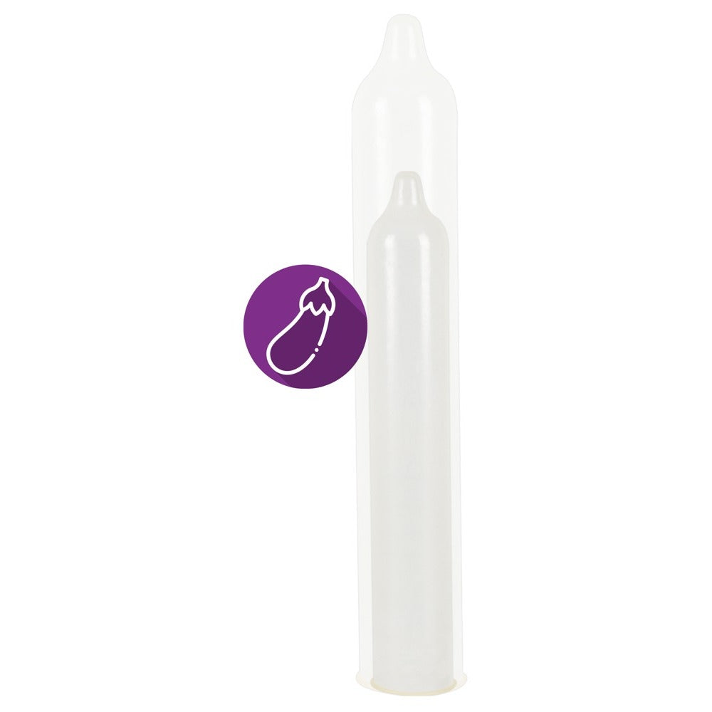 Secura Kondome 48 pack of extra large condoms in a box, for protection.