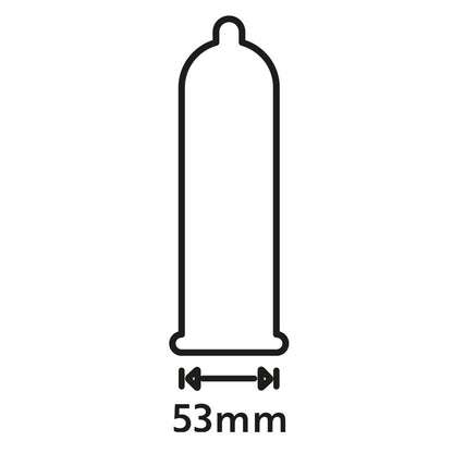 Secura condoms 48 pack, extra safe design, providing reliable protection during intimate moments.