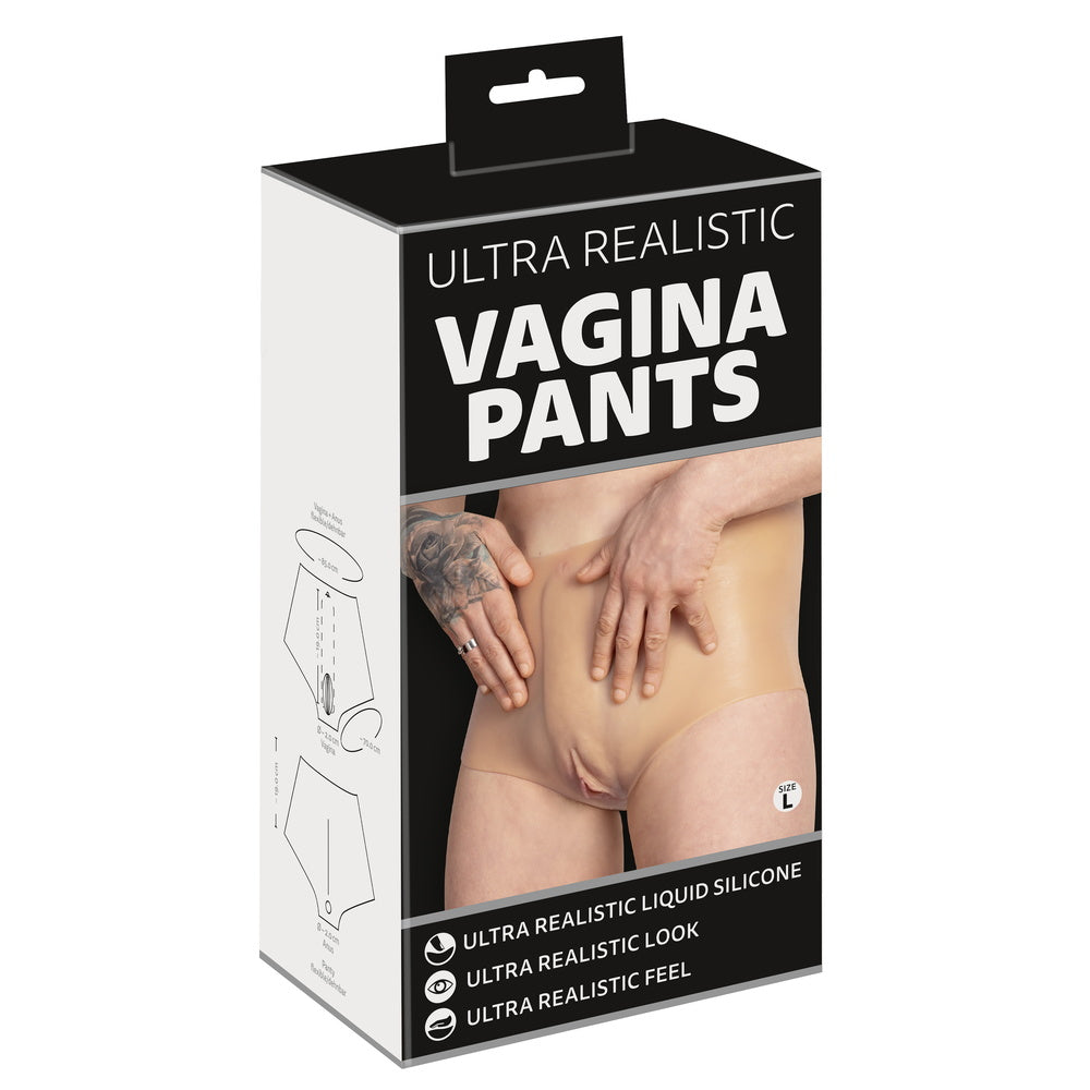 ultra realistic vagina pants, part of a strap on harness set from you2toys.
