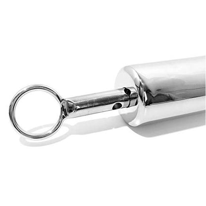 rouge stainless steel ice lock, a medical instrument with a polished finish, for precise work.