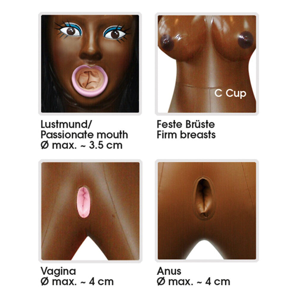 you2toys tyra love doll, a realistic-looking female doll with soft skin and brown hair.