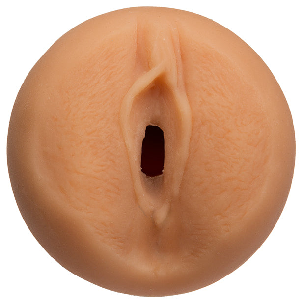 Doc Johnson Blair Williams Main Squeeze masturbator, flesh-toned and textured for realistic pleasure.