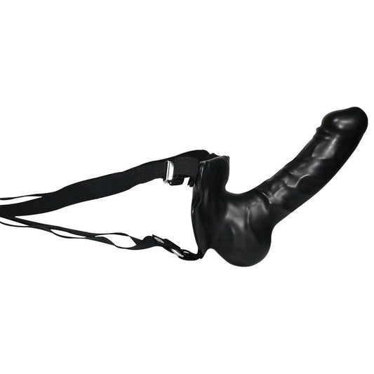 you2toys strap-on dildo with interchangeable attachments for versatile pleasure, realistic texture and skin-safe material.
