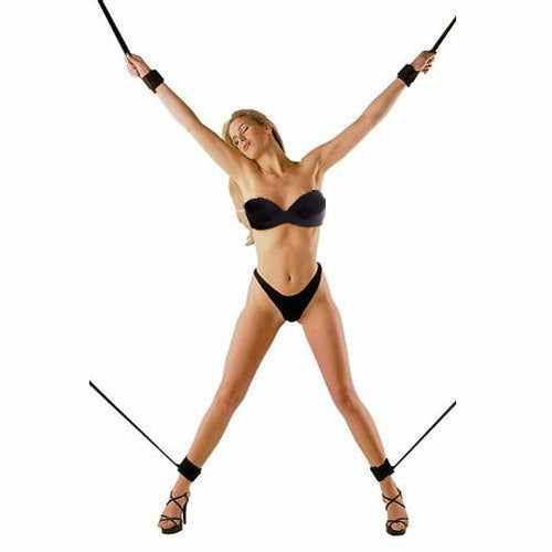 You2Toys soft bondage kit with restraints in silky fabric, perfect for playful nights.