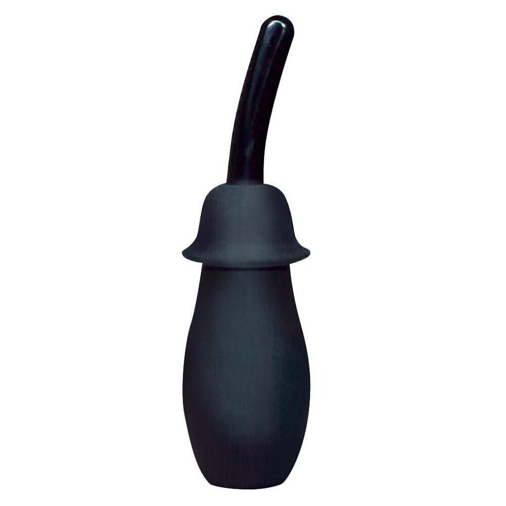 A teal, handheld intimate shower or anal douche by Fifi, for personal hygiene.