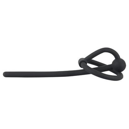 You2Toys cock and ball bondage device, a metallic glans ring for piss play.