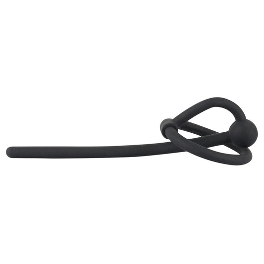 You2Toys cock and ball bondage device, a metallic glans ring for piss play.
