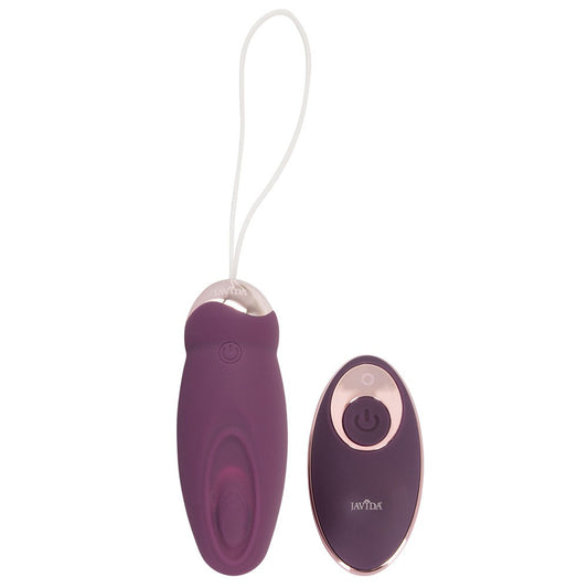 You2Toys vibrating egg, a sleek knocking love ball for intimate rechargeable pleasure.