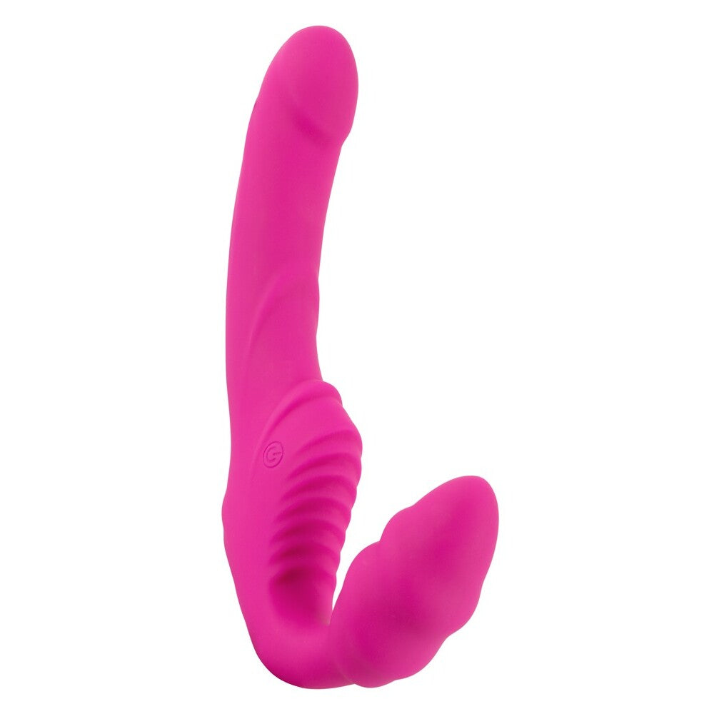 You2Toys vibrating strapless strap-on, a dual-ended sex toy designed for comfortable, versatile pleasure.