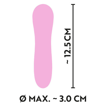 A pink, silky-smooth, rechargeable mini vibrator from You2Toys; perfect for discreet pleasure.