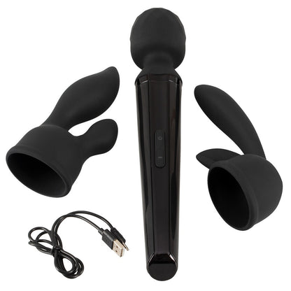 You2Toys super strong wand vibrator with two attachments for targeted massage