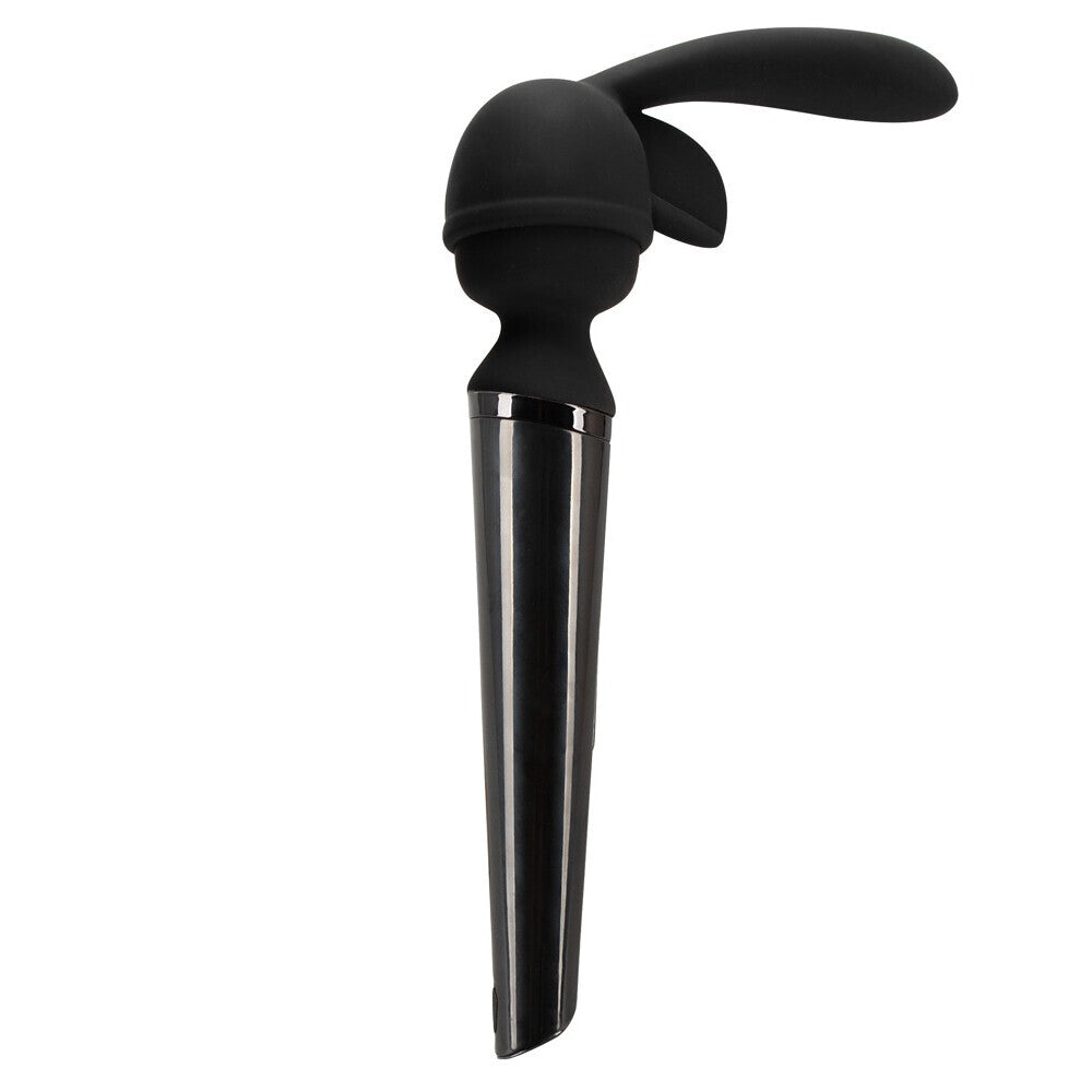 A purple you2toys wand massager with two attachment heads for versatile pleasure.