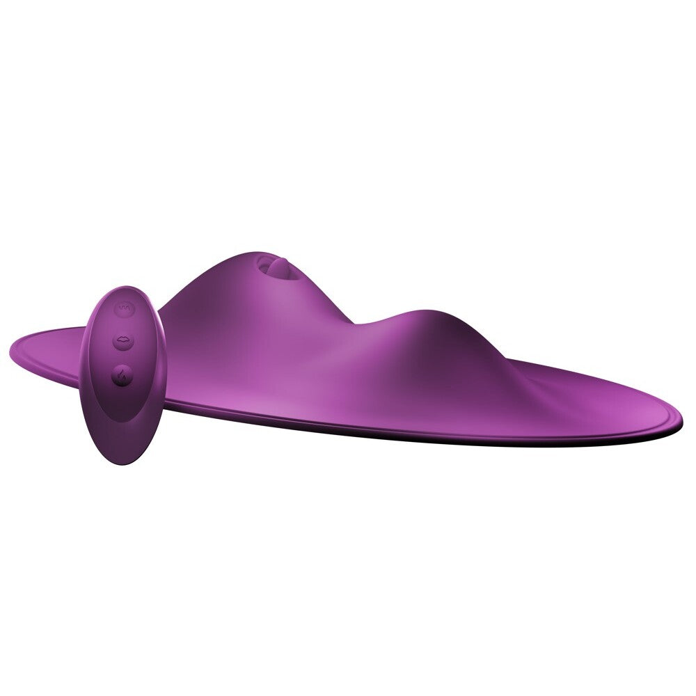 You2Toys VibePad 2 clitoral vibrator in smooth, dusky pink silicone for external pleasure.
