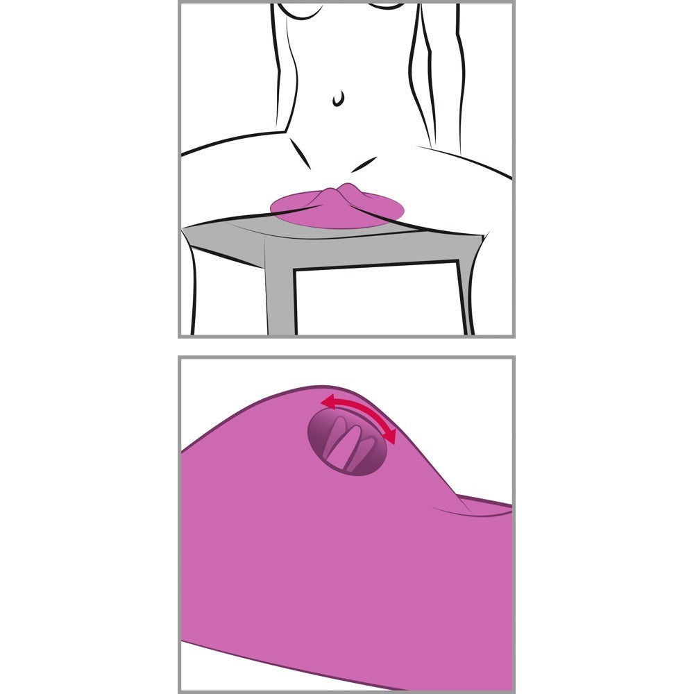 You2Toys vibePad 2: a clitoral vibrator pad in soft, skin-safe silicone for pleasure.