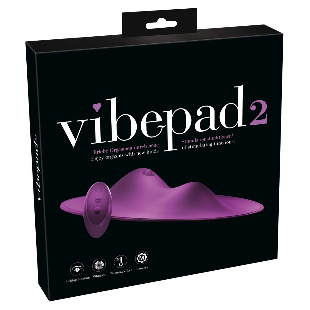 A clitoral vibrating pad from You2Toys, designed for external pleasure, smooth and sleek.