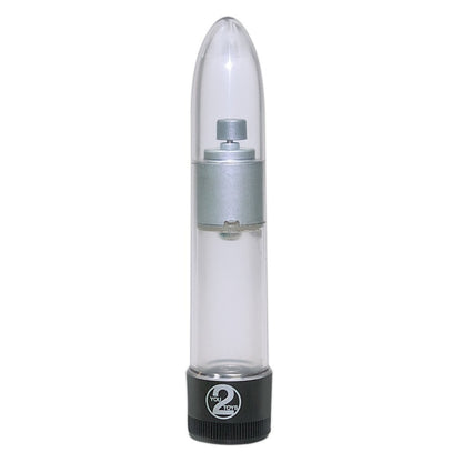 You2Toys crystal clear sex kit with dildo, beads and restraints, all transparent.