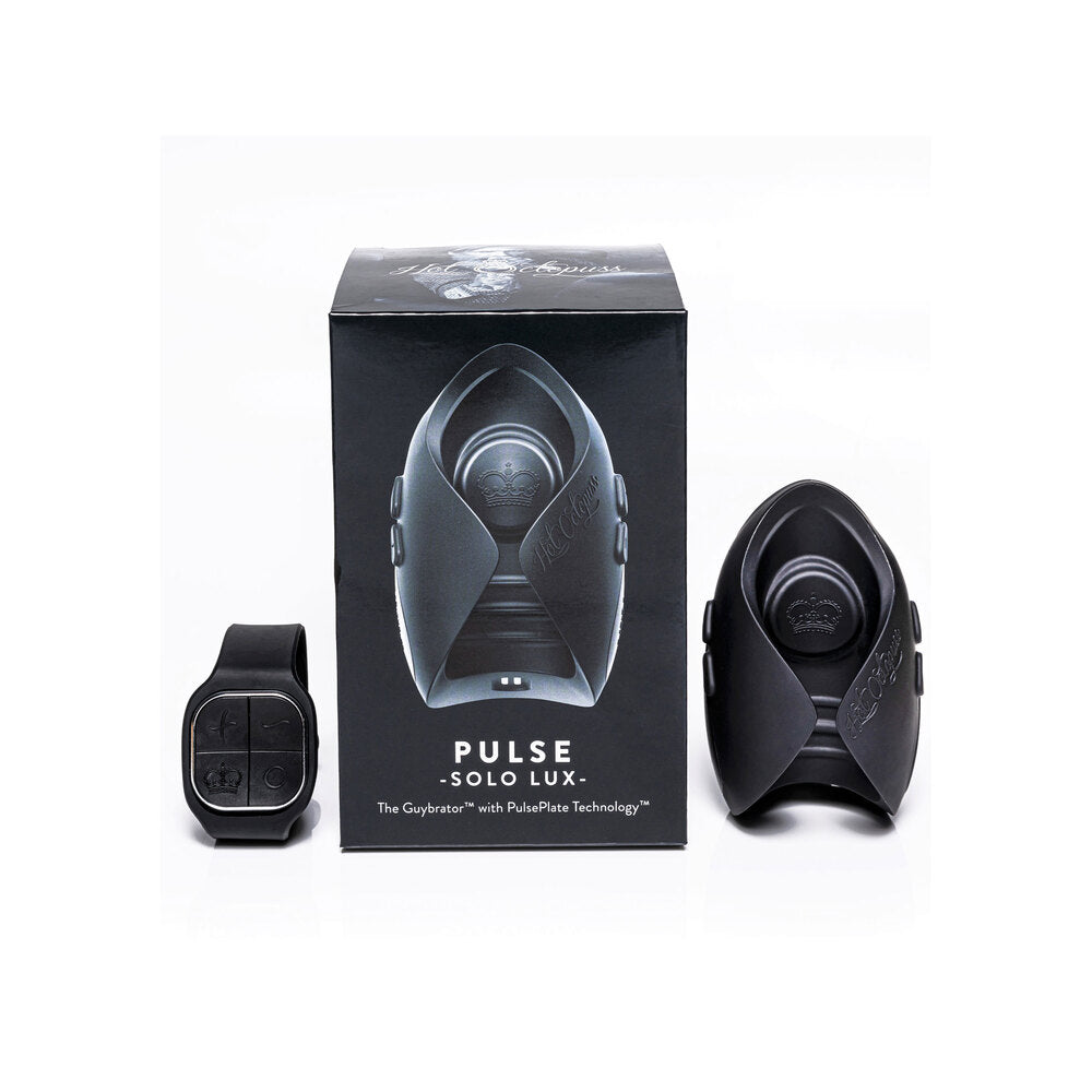 Pulse Solo Lux guybrator masturbator with pulse plate tech, sleek design for solo pleasure.