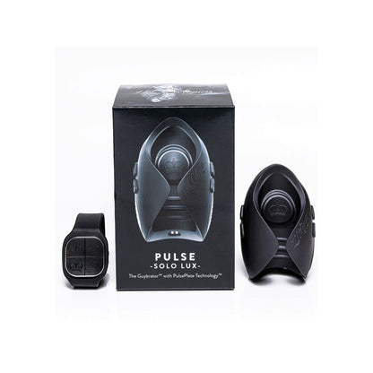 Pulse Solo Lux guybrator masturbator with pulse plate tech, sleek design for solo pleasure.