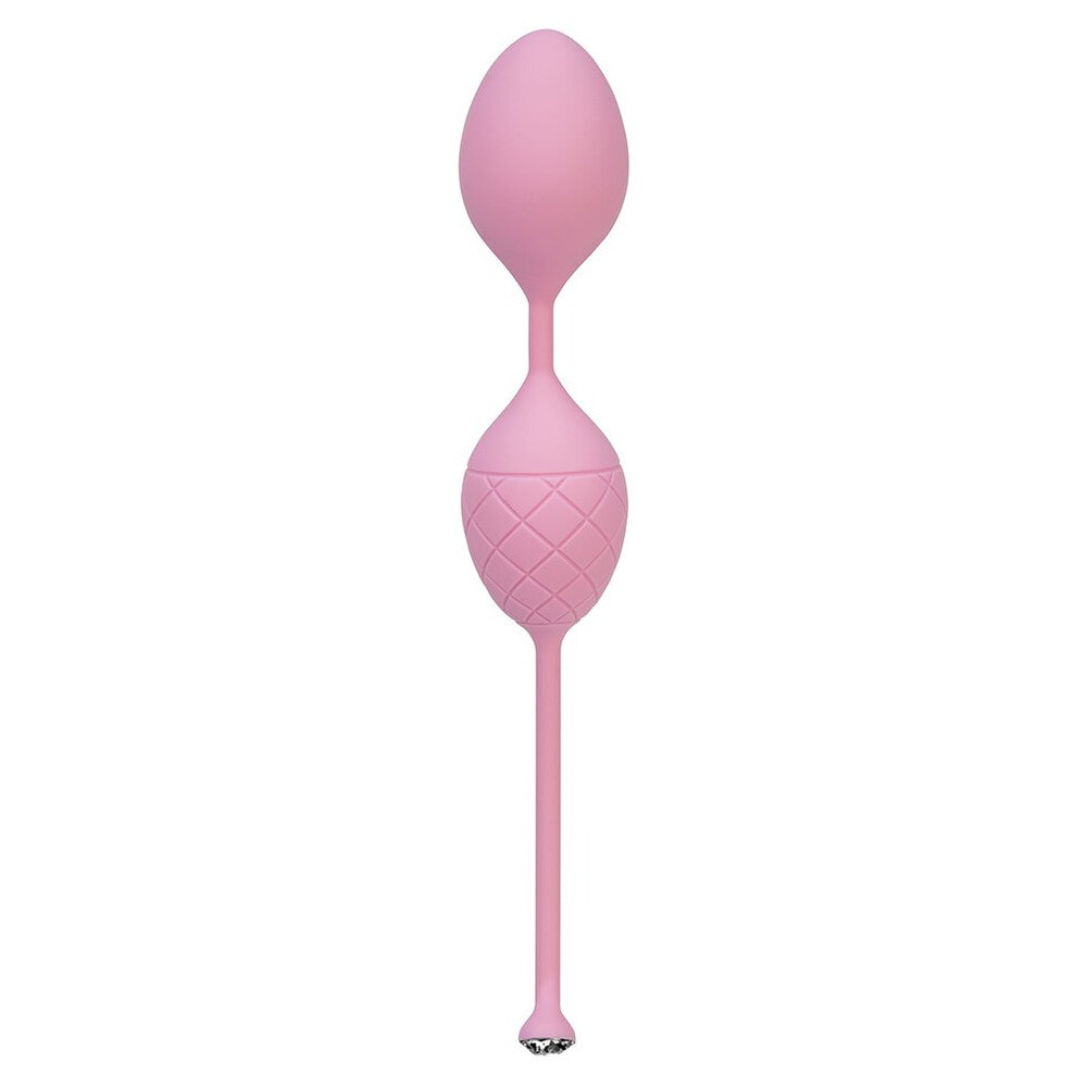 pillow talk frisky pleasure balls for kegel exercise, weighted with a smooth finish