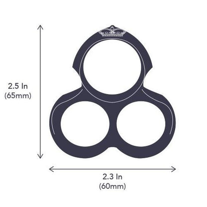 The hot octopuss jett guybrator: a black, textured love ring vibrator for enhanced pleasure.