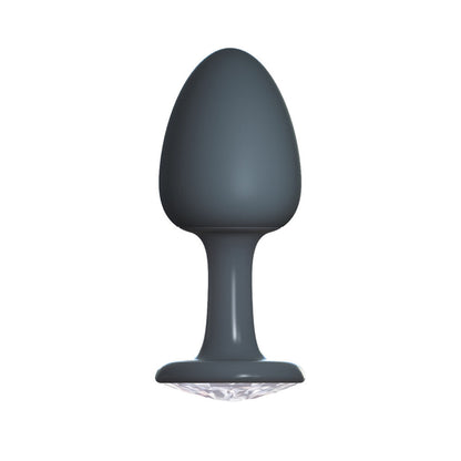 Dorcel medium geisha butt plug with a sparkling diamond accent, adding a touch of glamour.