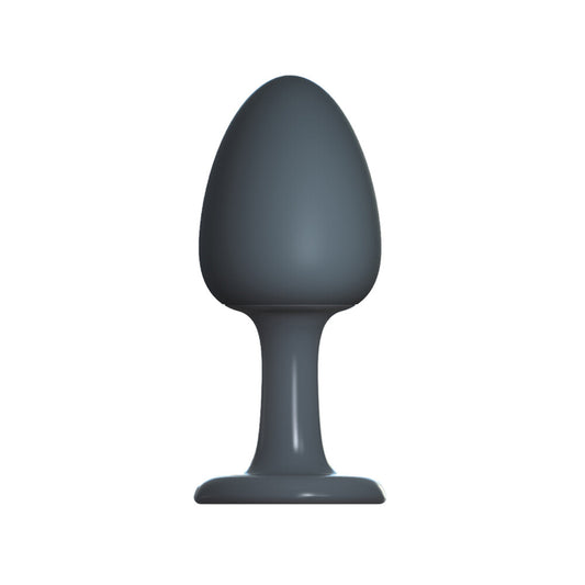 A medium-sized geisha-inspired butt plug from Dorcel, showing the smooth, bulbous shape.